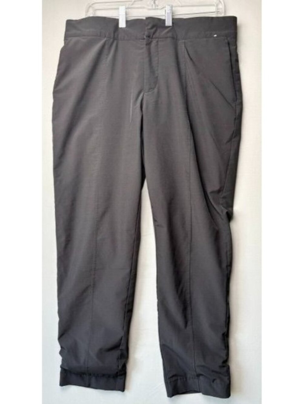 Mondetta Pants Women's Size 12 Black Stretch Travel Golf Career Ankle Crop Pants